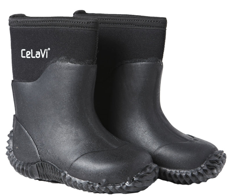 Neoprene Boot Black Fodrad Stövel Barn Celavi