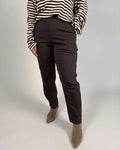 Nico Barrel Byxa Superstretch Dam Brun | Smilebutiken - Camicia