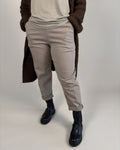 Nico Barrel Byxa Superstretch Dam Gråbeige Taupe | Smilebutiken - Camicia