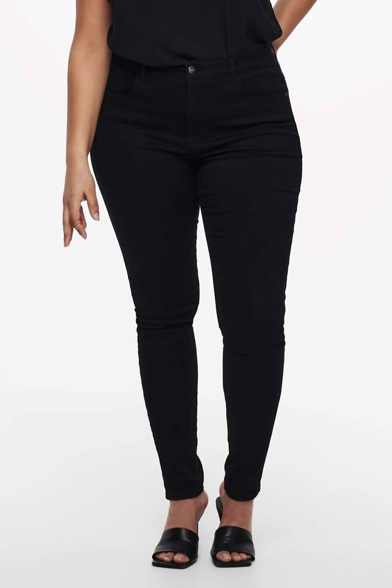 Augusta High Waisted Women's Jeans Black ONLY