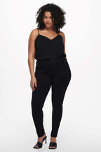 Augusta High Waisted Women's Jeans Black ONLY