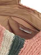 Elle Randig Väska Multi Peach P ONLY