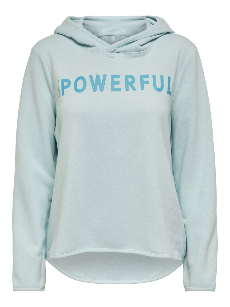 PLAY Fud Life Hoodie Women Light Blue - ONLY PLAY
