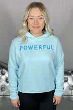PLAY Fud Life Hoodie Women Light Blue - ONLY PLAY