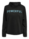 PLAY Fud Life Hoodie Dam Svart - ONLY PLAY
