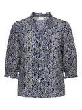 Raya Blus Dam Night Sky Adena Grap - ONLY