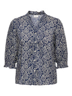 Raya Blus Dam Night Sky Adena Grap - ONLY
