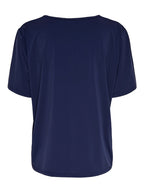 ONLYPLAY Nhala Boxy Training Top Women Dark Blue - ONLY PLAY