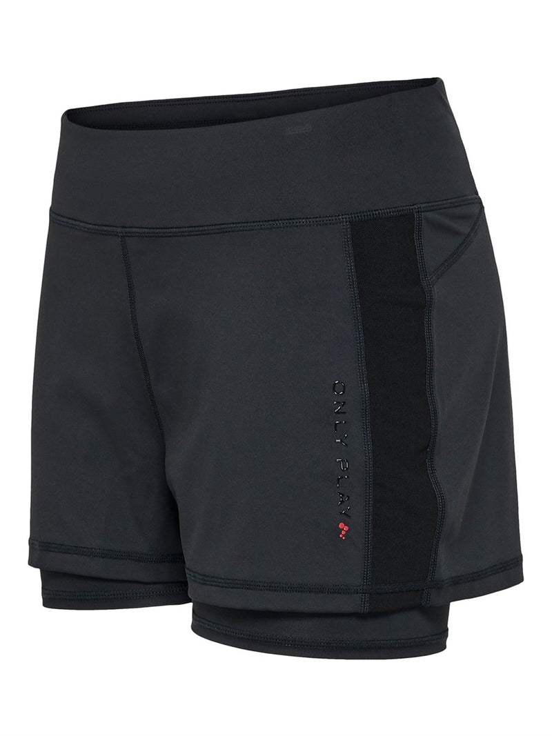 ONLYPLAY Performance Run Loose Shorts Women Black - ONLY PLAY
