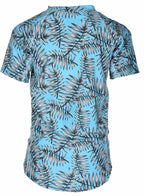 Ocean Short Sleeve Sun Protection Tröja Kids Turquoise - Lindberg