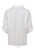 Omara Blus Med Knyt Dam White | Smilebutiken - Zabaione
