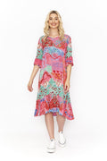 Jessica Dress 1 Women's Rose-Patterned One Summer