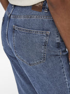 Jagger High Waist Ankle Jeans Ladies Medium Blue ONLY