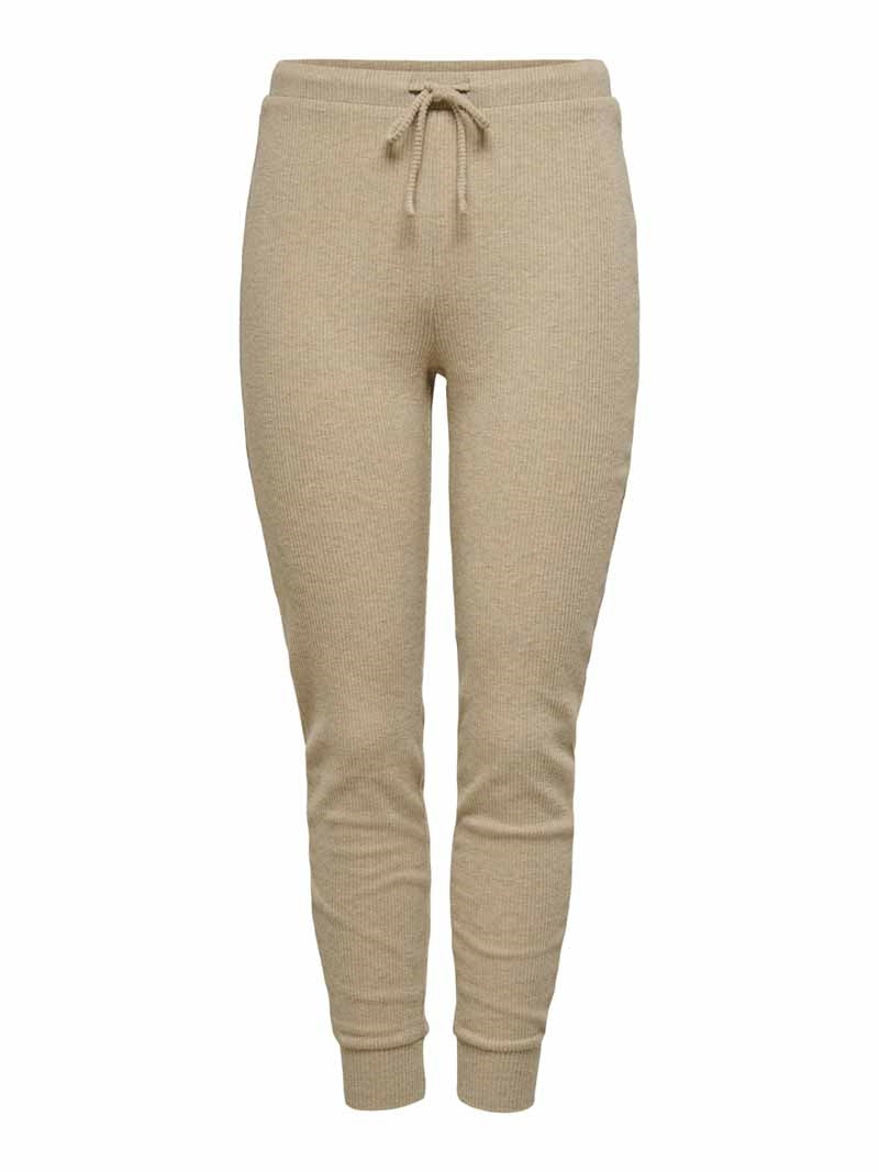 Zoe Long Pant Women Beige - ONLY