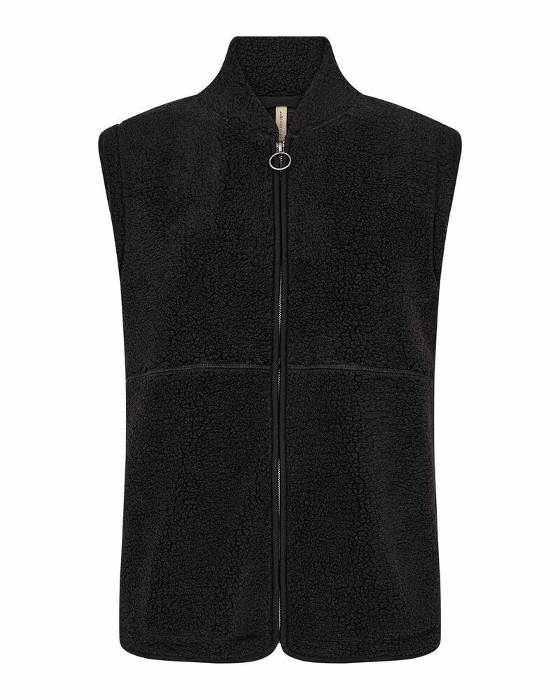 Onyx 3 Pile Väst Dam Black | Smilebutiken - Soyaconcept