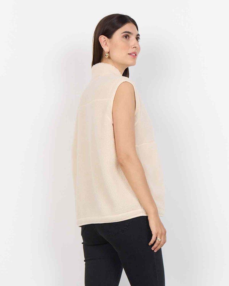 Onyx 3 Pile Väst Dam Cream | Smilebutiken - Soyaconcept