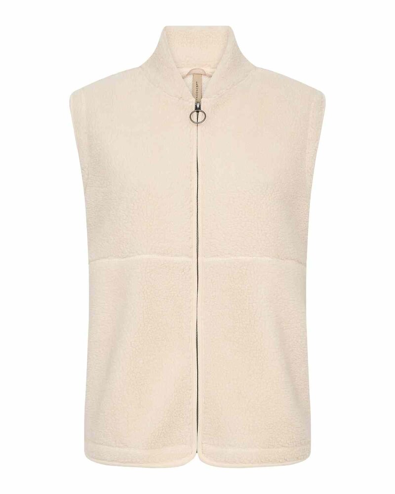 Onyx 3 Pile Väst Dam Cream | Smilebutiken - Soyaconcept