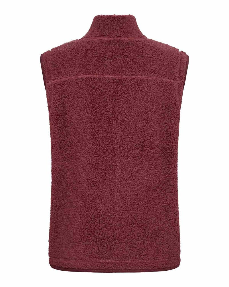Onyx 3 Pile Väst Dam Oxblood Red | Smilebutiken - Soyaconcept