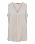 Opaline Ärmlös Topp Dam Beige | Smilebutiken - Marta du Chateau
