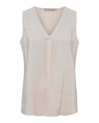 Opaline Ärmlös Topp Dam Beige | Smilebutiken - Marta du Chateau