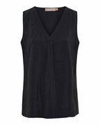 Opaline Ärmlös Topp Dam Black | Smilebutiken - Marta du Chateau