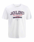 Organic T-shirt Herr Bright White | Smilebutiken - Jack & Jones