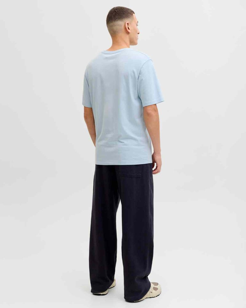 Organic T-shirt Herr Celestial Blue | Smilebutiken - Jack & Jones