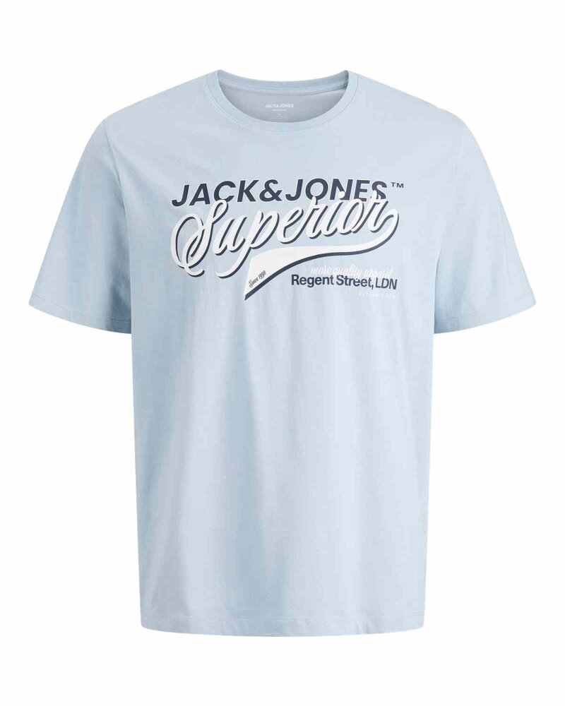 Organic T-shirt Herr Celestial Blue | Smilebutiken - Jack & Jones