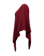 Paisley Ullponcho Dam Vinröd Cherry Liqueur Mel | Smilebutiken - Zabaione