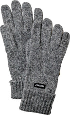 Pancho Liner Grey Finger Mittens - Hestra