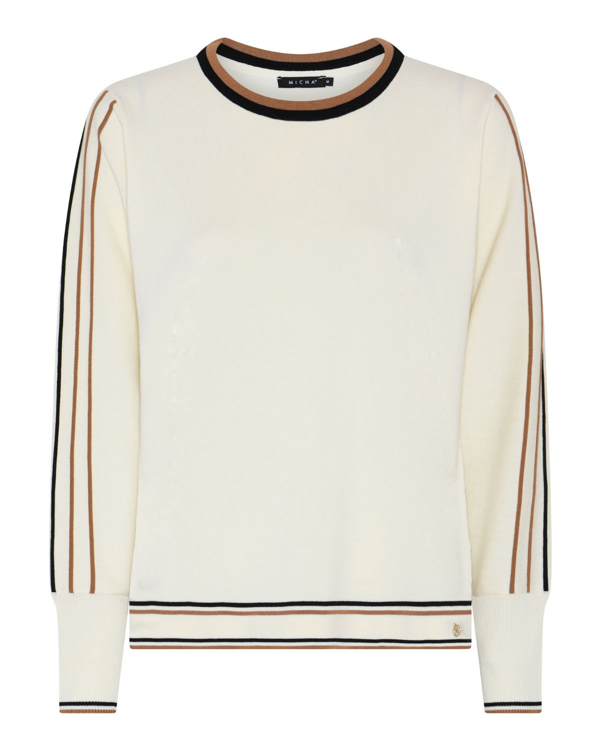 Phoebe Finstickad Tröja Offwhite | Smilebutiken - Micha