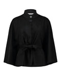 Pippa Poncho Dam Svart Black | Smilebutiken - Zabaione