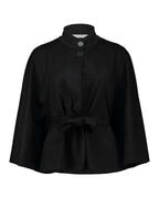 Pippa Poncho Dam Svart Black | Smilebutiken - Zabaione