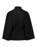 Pippa Poncho Dam Svart Black | Smilebutiken - Zabaione