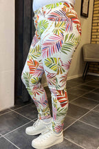 Place Du Jour Ankelbyxa Dam Flower Caramelle Fashion