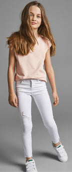 Polly Thyra Jeans Barn White Denim Name it