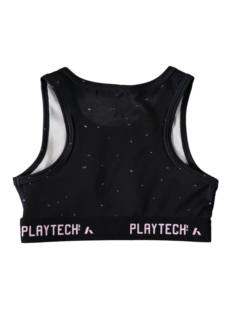 Pus Sl Short Top Black Sporttopp Barn Name it