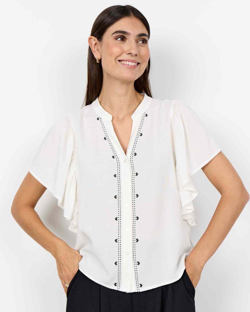 Radia 235 Blouse Women Off-white | Smilebutiken - Soyaconcept