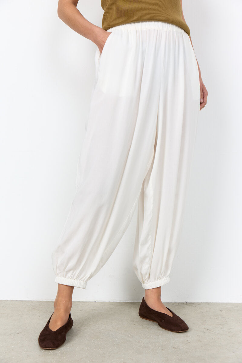 Radia 239 Ankelbyxa Dam Offwhite | Smilebutiken - Soyaconcept