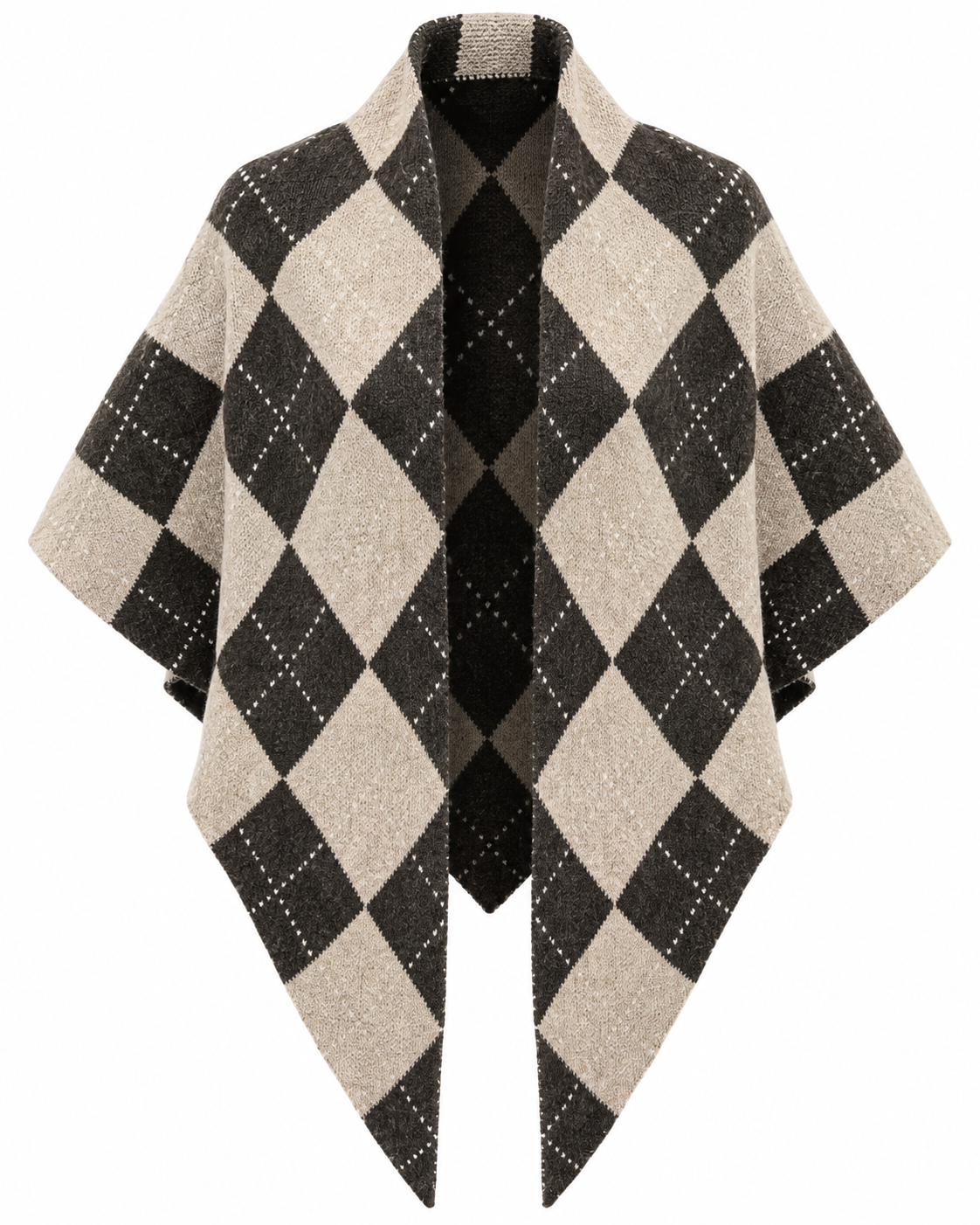 Rakel Trekantshalsduk Dam Beigebrun Taupe | Smilebutiken - Caramelle Fashion