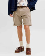 Rick Allen Chino Shorts Men Lemon Pepper | Smilebutiken - Jack & Jones