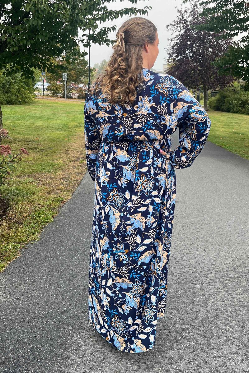 Abigail Klänning Dam Blue Print SEN