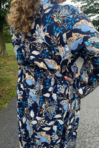 Abigail Klänning Dam Blue Print SEN