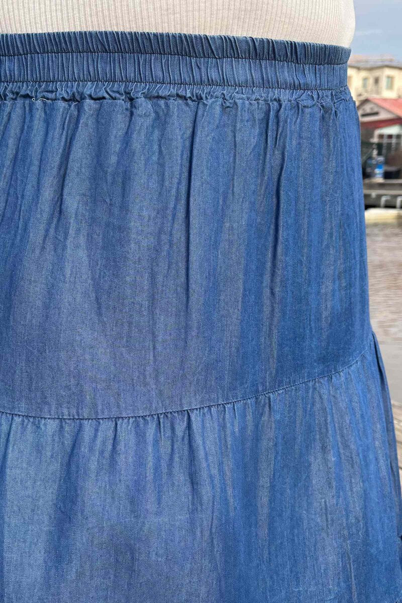 Delila Kjol Dam Blue SEN