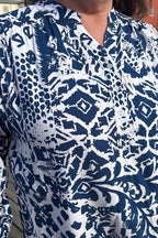 Eleanor 2 Tunika Dam Blue Print SEN
