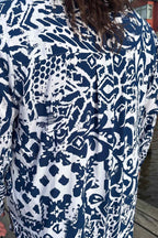 Eleanor 2 Tunika Dam Blue Print SEN
