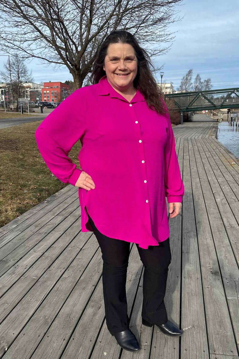 Harper Skjorta Dam Cyklamen SEN
