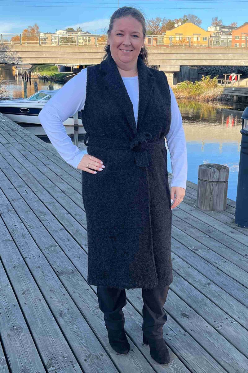 Piper Väst Dam Black SEN