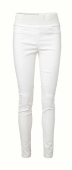 Shantal PA Power Byxa Hög Midja Dam Vit Bright White | Smilebutiken - Freequent