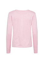 Dollie Cardigan Women Pink Melange Soyaconcept